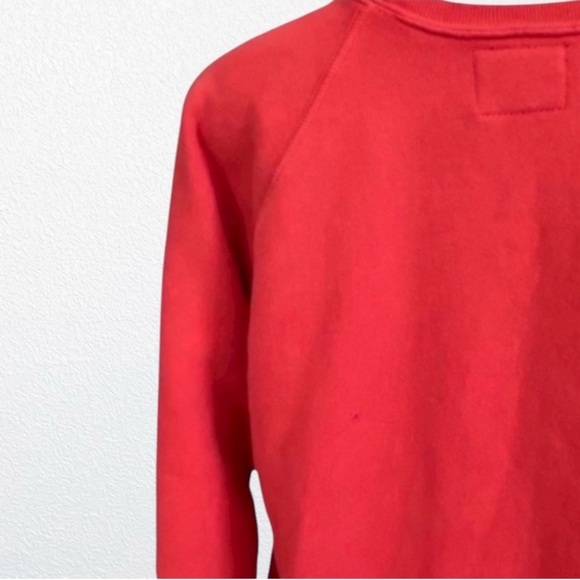 NEW Retro Brand Anthropologie Long Beach CA Skate Patrol Sweatshirt Red XS - Picture 7 of 10
